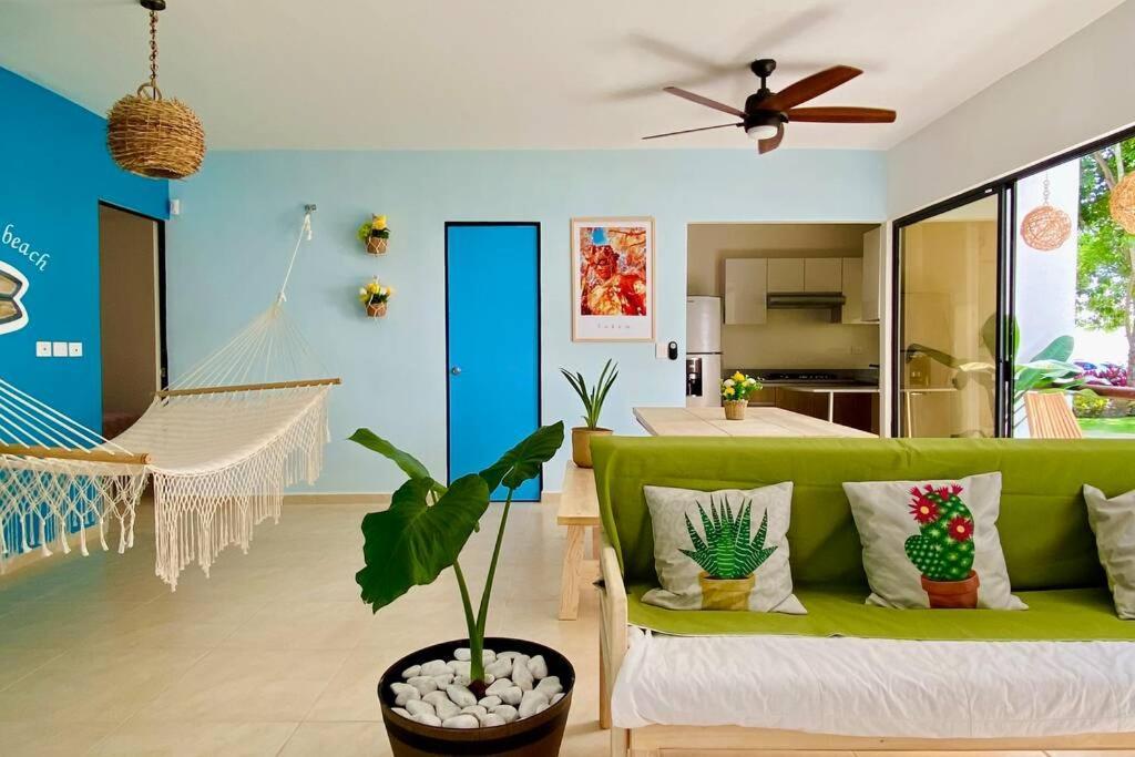 Coquillage B Apartment Cancún Exterior foto