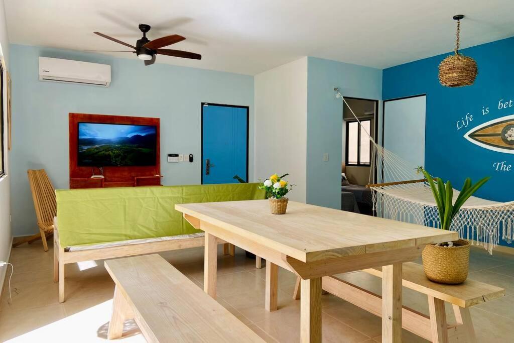 Coquillage B Apartment Cancún Exterior foto